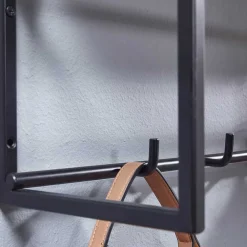 Discount Industriestil Wandgarderobe Liron Wandgarderoben|Massivholz Garderoben