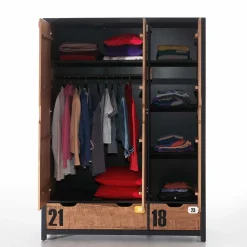 Jugendzimmer Kleiderschrank Mucenna*Pharao24 Discount