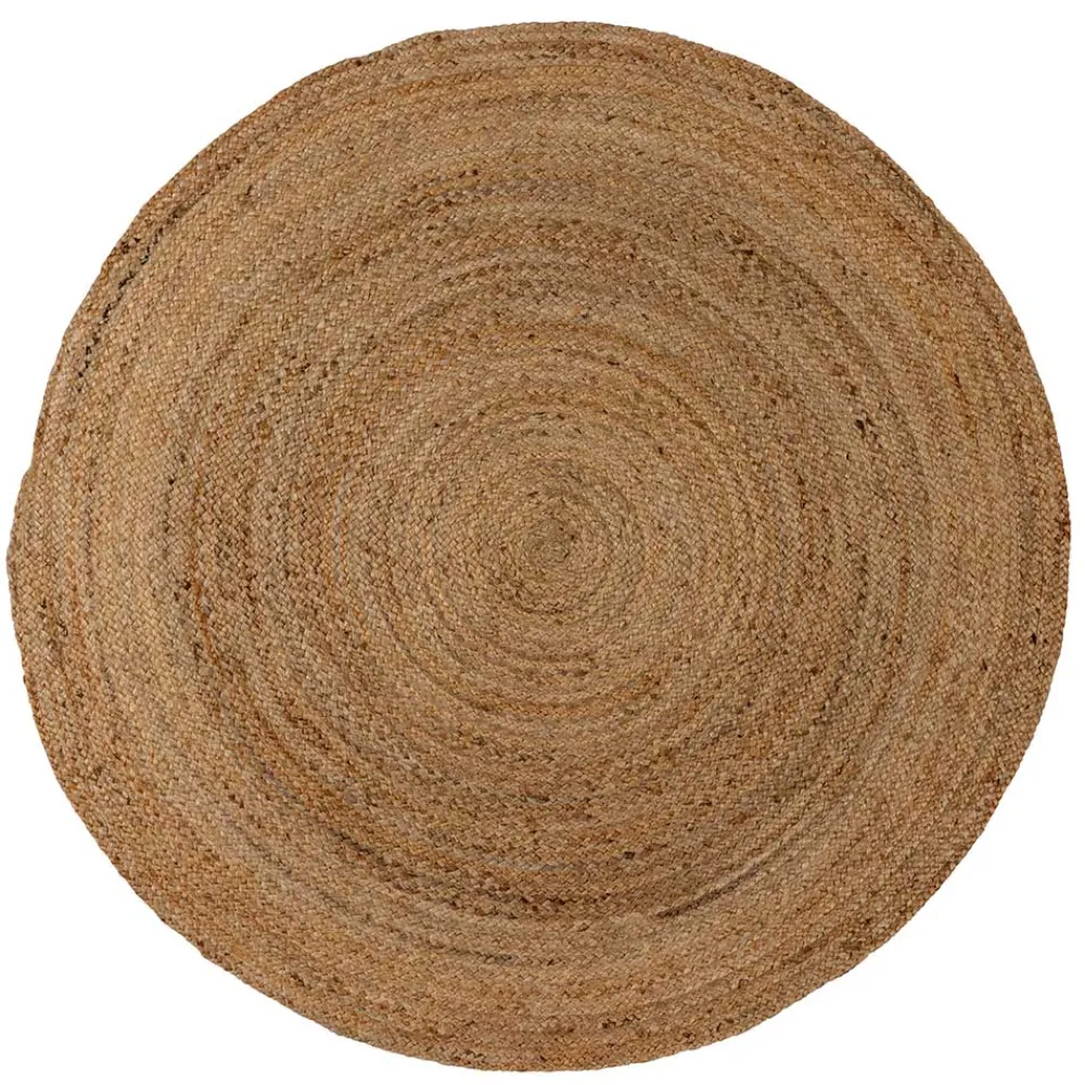 Jute Teppiche rund Donnlyza*Pharao24 Discount