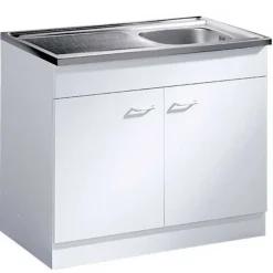 Outlet Küchen Spülschrank mit Becken Fabrizio Spülenschrank