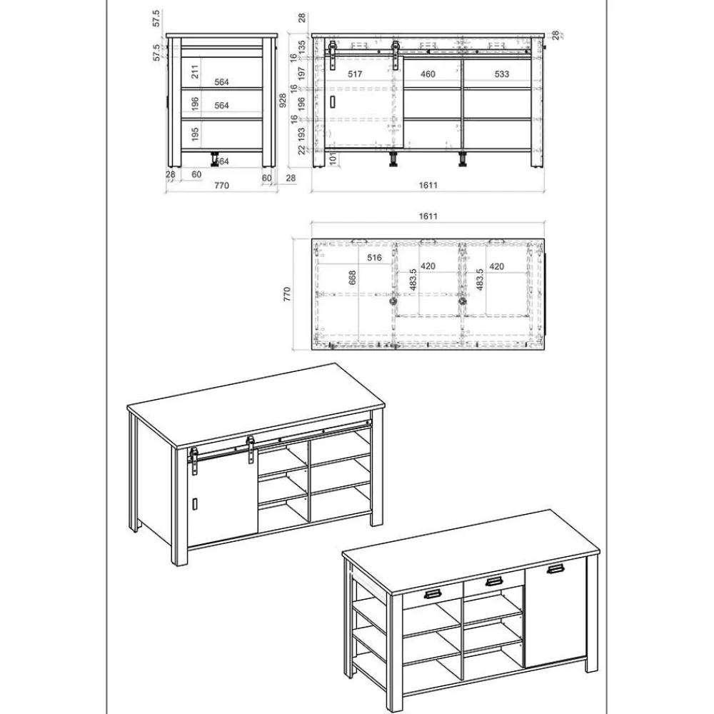 Kücheninsel Agazian*Pharao24 Clearance