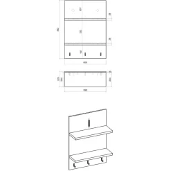 Küchenregal Agazian*Pharao24