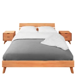 Clearance Kernbuche Doppelbett Stenov Betten In Übergröße