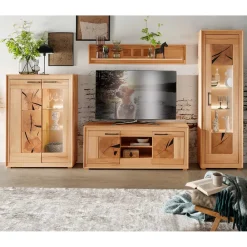 Kernbuche TV Wohnwand Olmedo*Pharao24