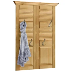 Kiefer Garderobe Yarus Garderoben Paneele|Massivholz Garderoben
