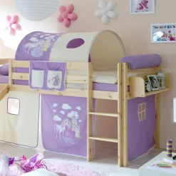 Hot Kiefer Hochbett Washington Kinder Kinderhochbetten|Kinderbetten