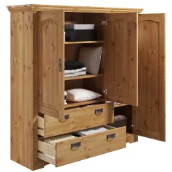 Hot Kiefer massiv Wäscheschrank Delian Kleiderschränke|Schlafzimmerschränke