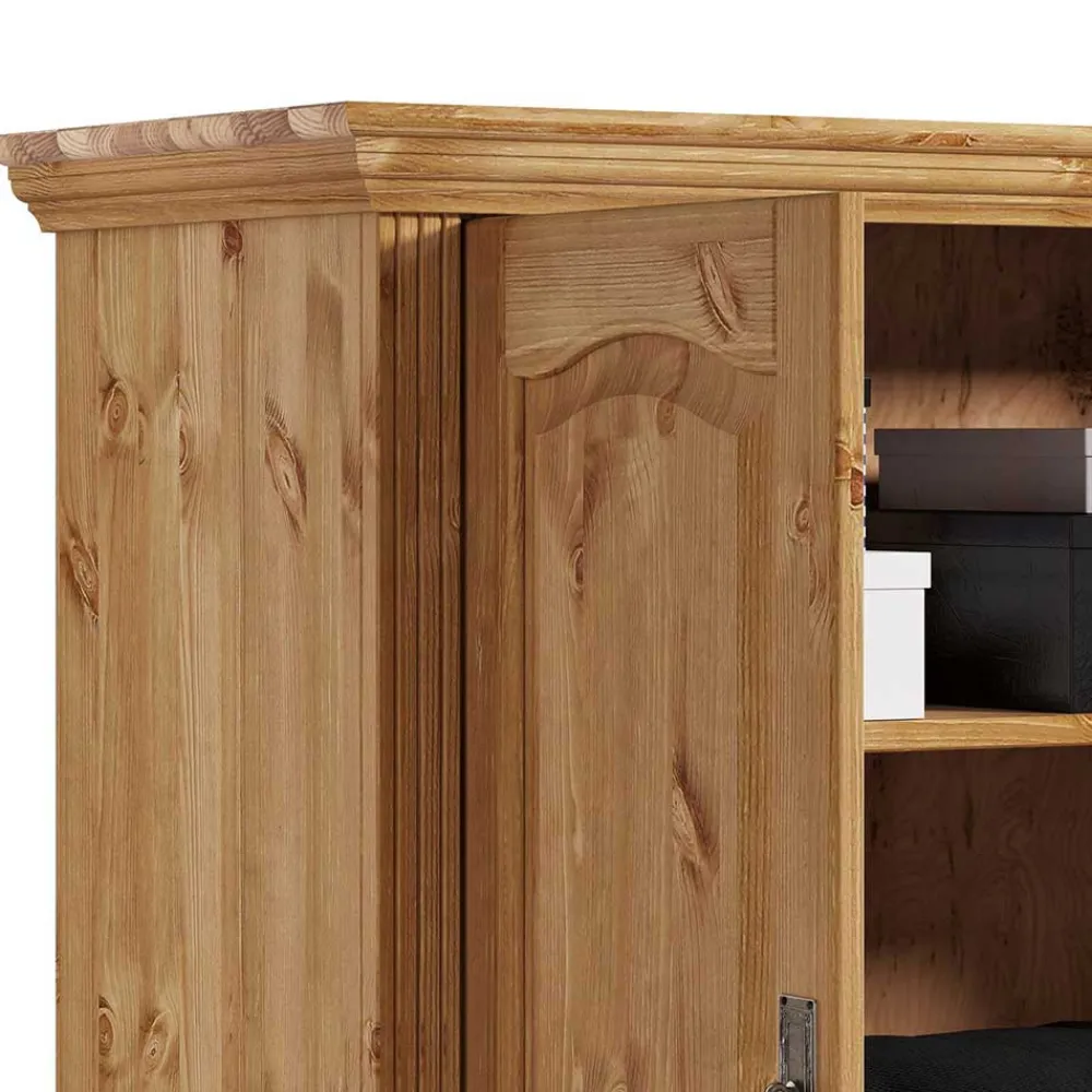 Hot Kiefer massiv Wäscheschrank Delian Kleiderschränke|Schlafzimmerschränke