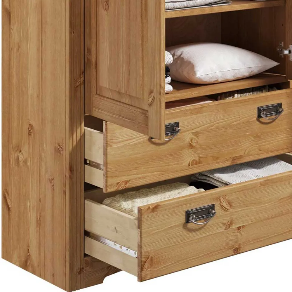 Hot Kiefer massiv Wäscheschrank Delian Kleiderschränke|Schlafzimmerschränke