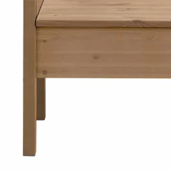 Clearance Kiefer Truhenbank Devan Garderobenbänke|Holzbänke