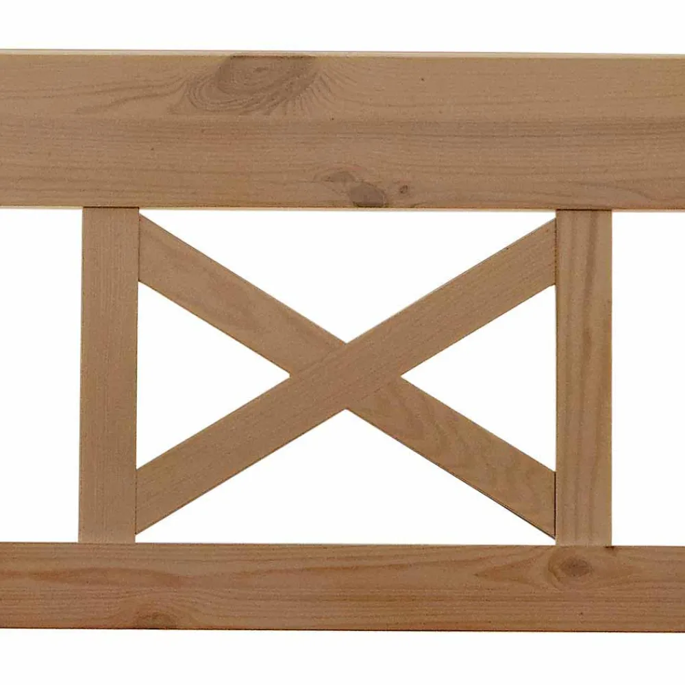 Clearance Kiefer Truhenbank Devan Garderobenbänke|Holzbänke