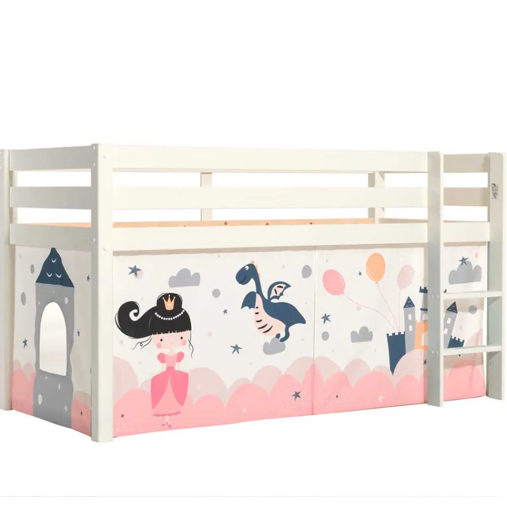 Outlet Kinder Halbhochbett Jakimo Kinder Kinderhochbetten|Kinderbetten