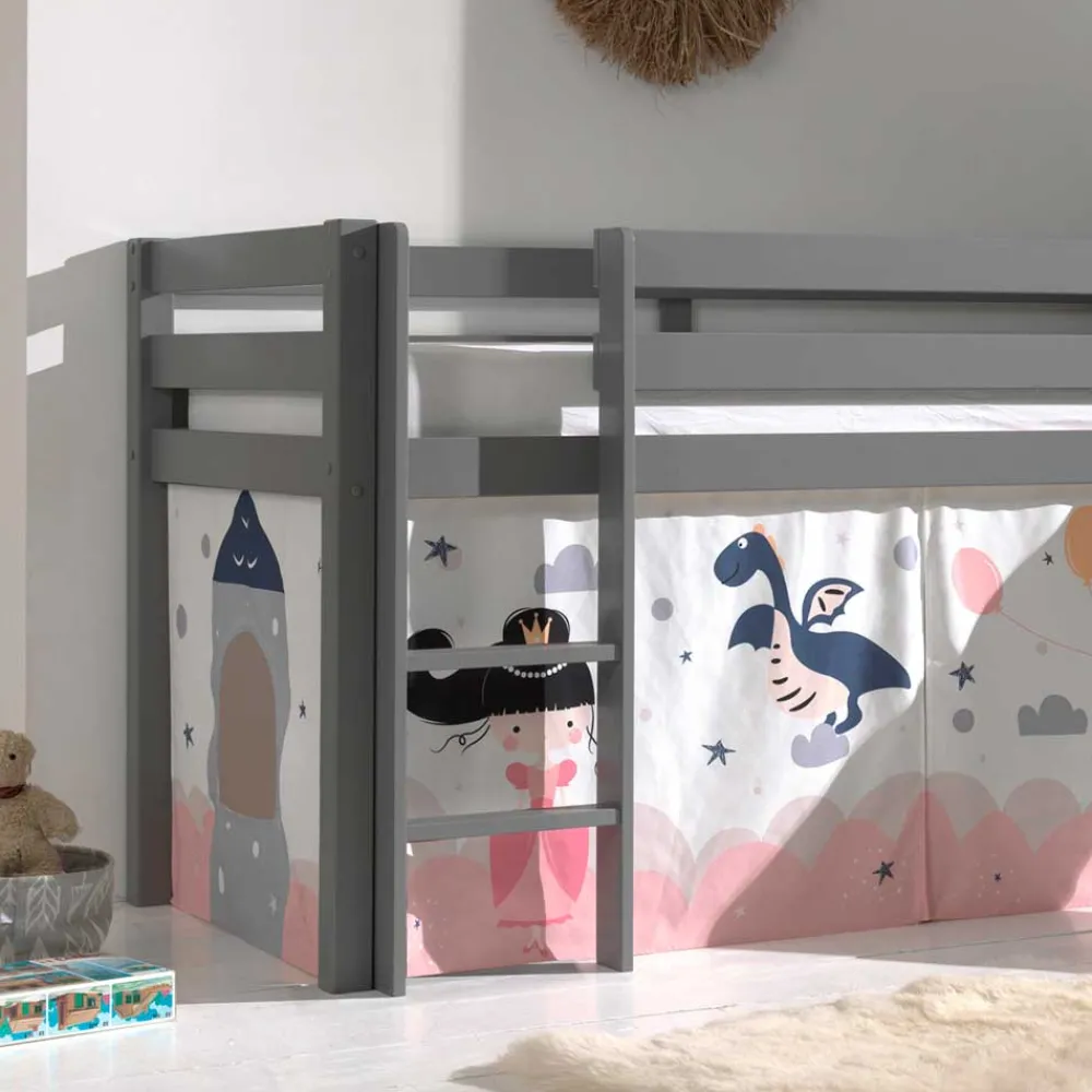 Hot Kinder Halbhochbett Rodrico Kinder Kinderhochbetten|Kinderbetten