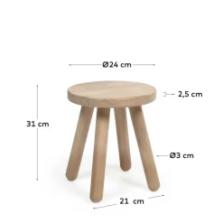 Kinder Holzhocker Lianza*Pharao24 Outlet