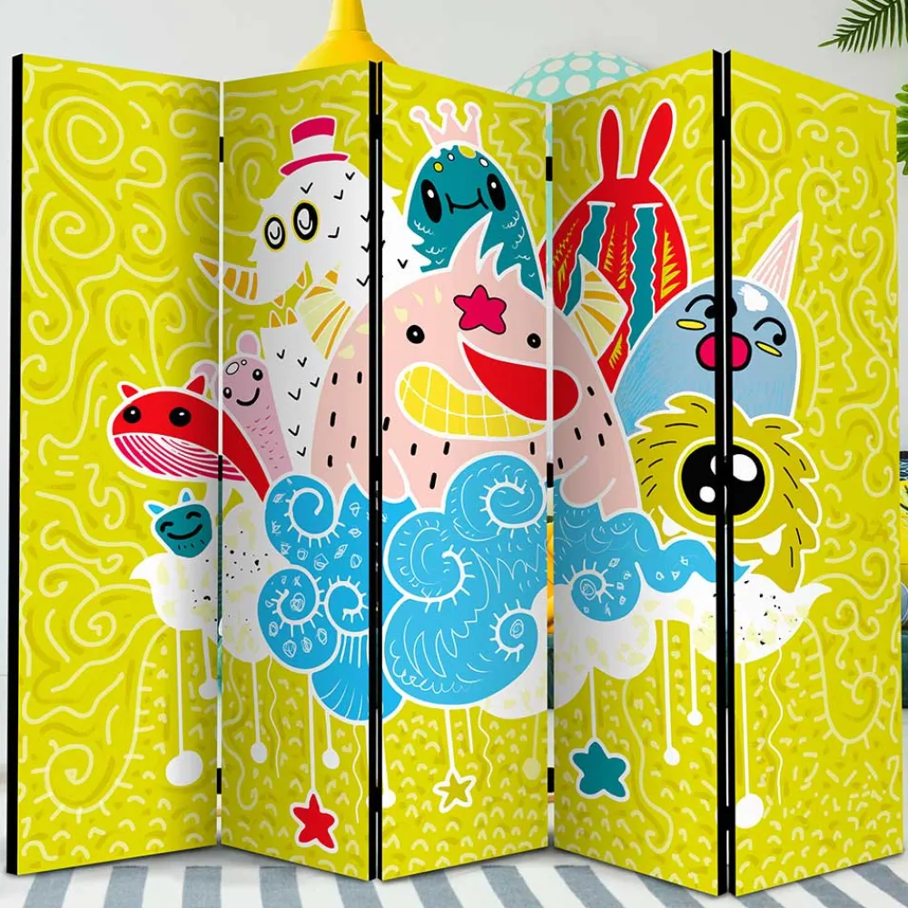 Online Kinder Umkleidewand Catheen Paravents|Raumteiler