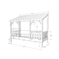 Kinderbett Japanna*Pharao24 Hot