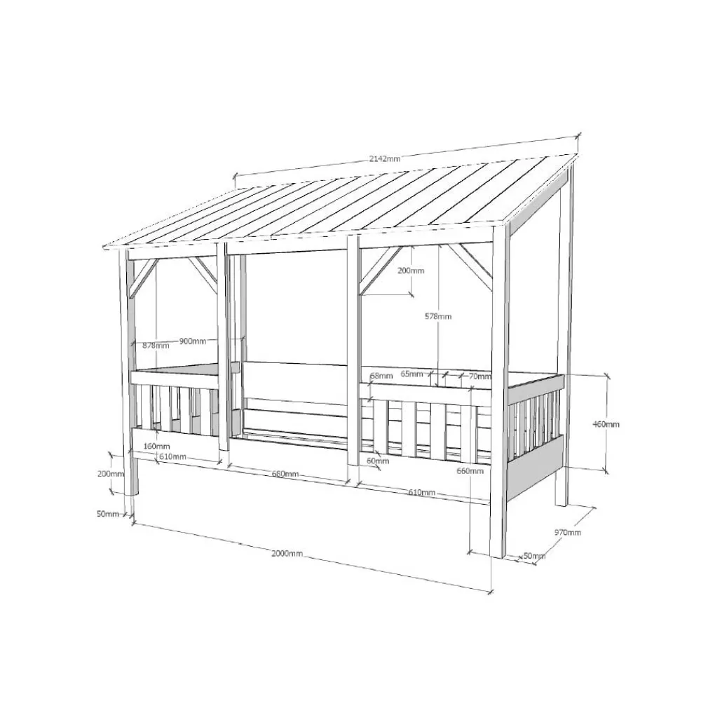 Kinderbett Japanna*Pharao24 Hot