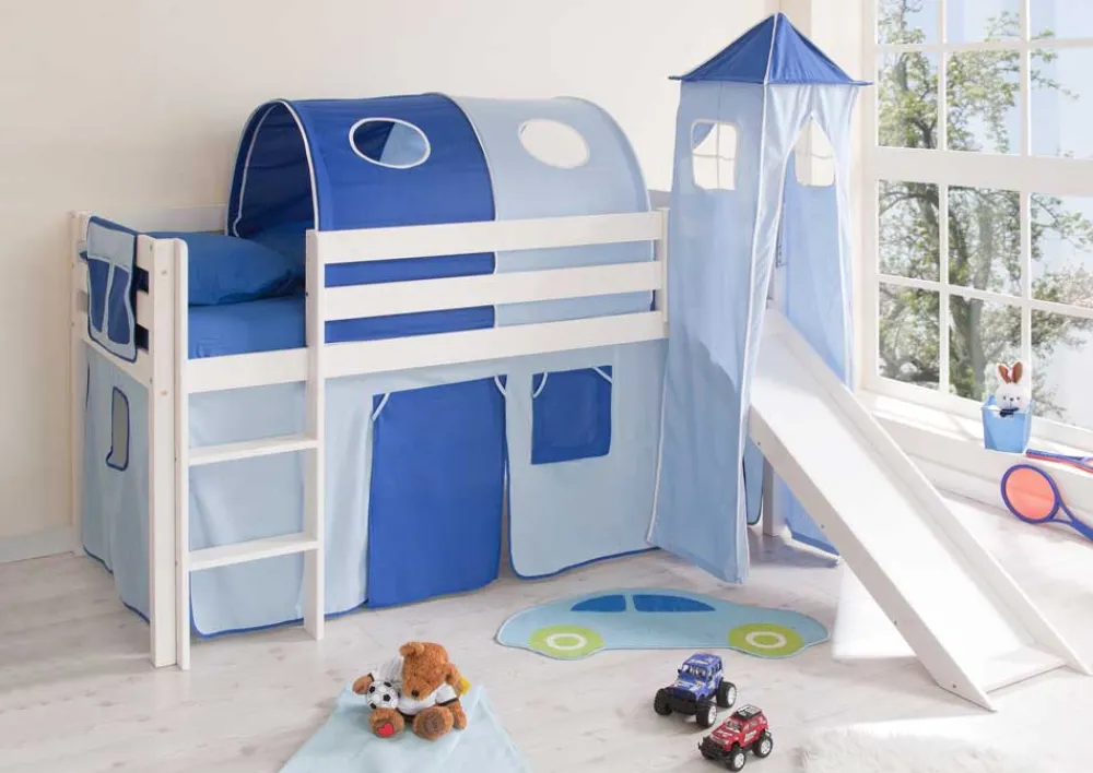 New Kinderhochbett Bluelight Kinder Kinderhochbetten|Kinderbetten