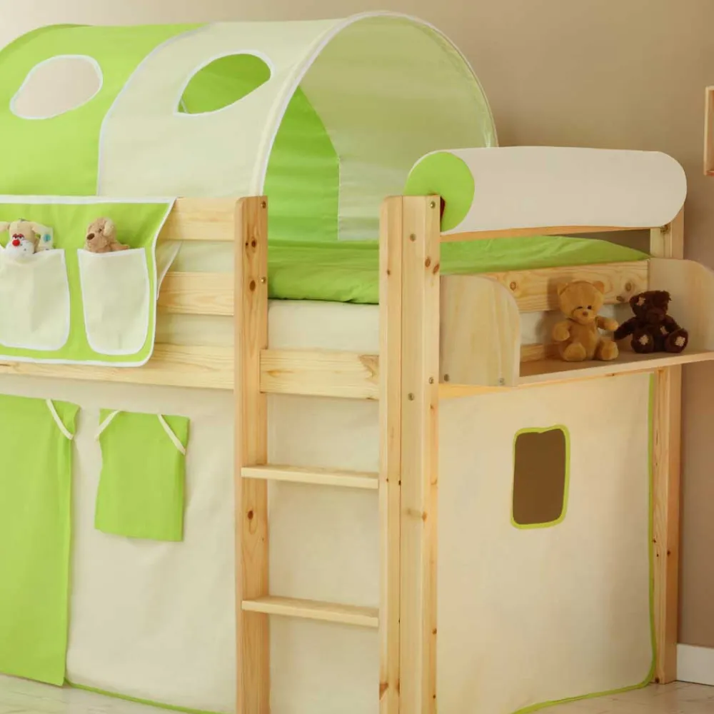 Hot Kinderhochbett Roswa Kinder Kinderhochbetten|Kinderbetten