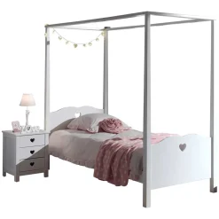 Kinderzimmer Bett weiß Ciomore*Pharao24 Discount