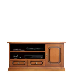 New Klassischer Fernsehunterschrank Cadruna Massivholz Tv Möbel|Fernsehtische