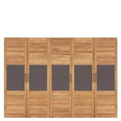 Hot Kleiderschrank 5 Türen Zeus Massivholz Kleiderschränke