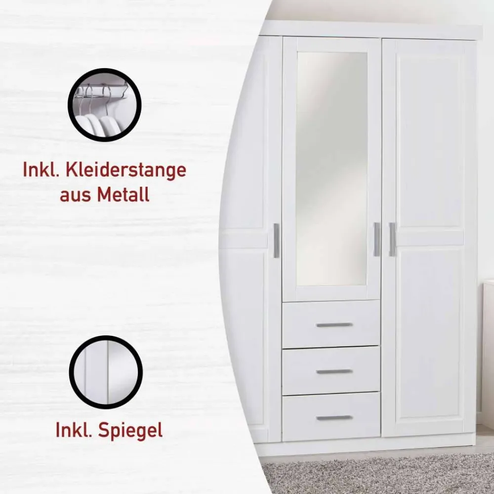 Clearance Kleiderschrank Aloisi Drehtürenschränke|Massivholz Kleiderschränke