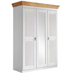 New Kleiderschrank Bazna Massivholzmöbel|Drehtürenschränke