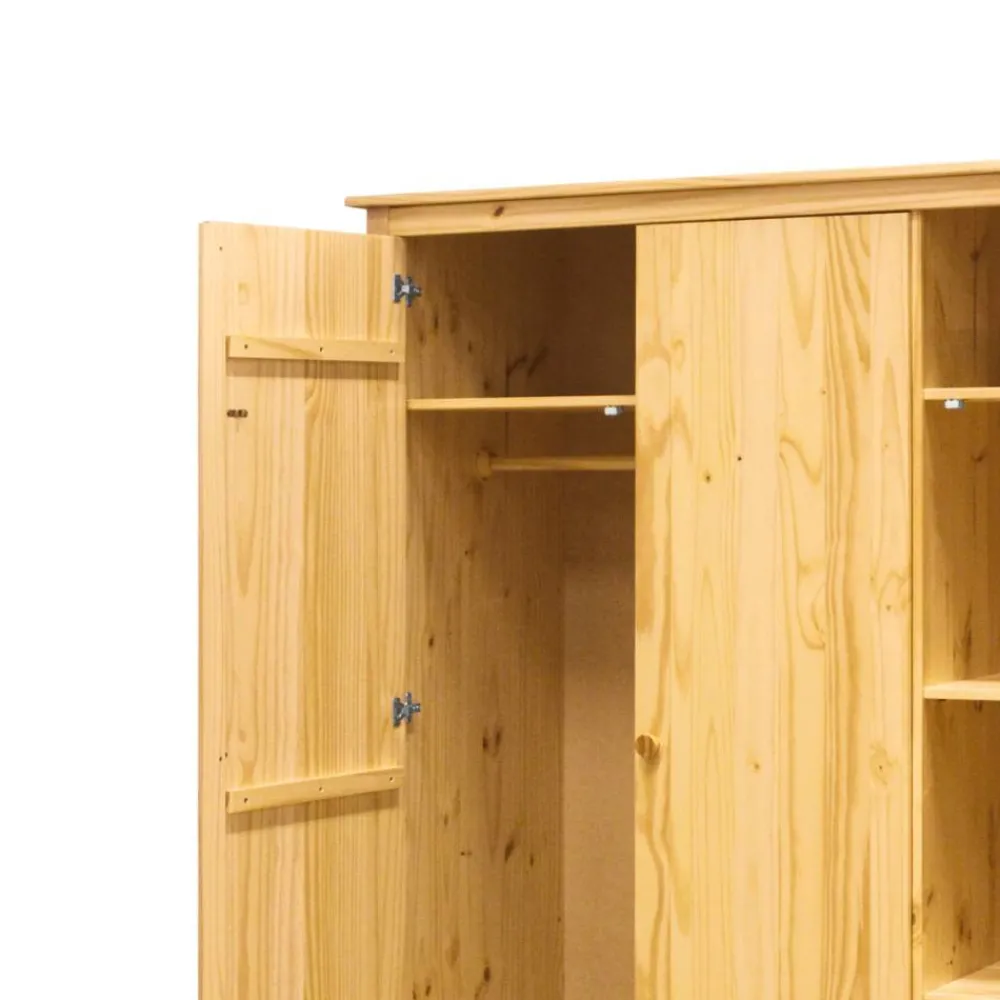 New Kleiderschrank Casparca Drehtürenschränke|Massivholz Kleiderschränke