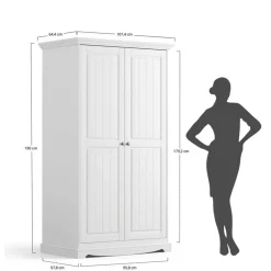 Kleiderschrank Corao*Pharao24 Online