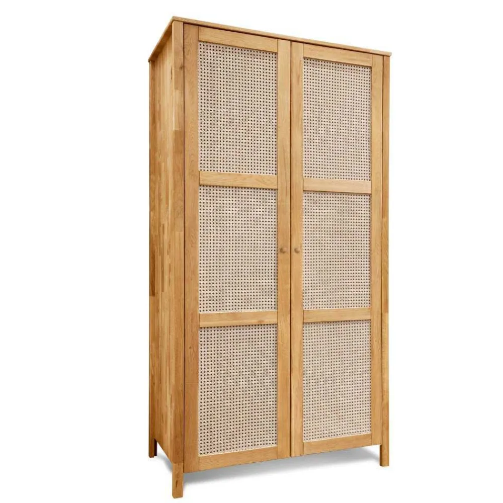 Outlet Kleiderschrank Felictas Massivholz Schränke|Kleiderschränke