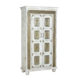 Hot Kleiderschrank Giusi Drehtürenschränke|Massivholz Kleiderschränke