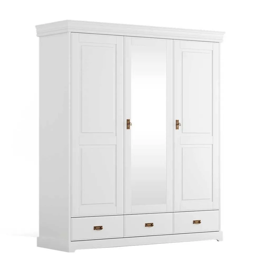 Kleiderschrank Holz Aluko*Pharao24 Clearance