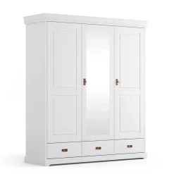 Kleiderschrank Holz Aluko*Pharao24 Clearance