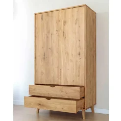 Kleiderschrank Holz Arora*Pharao24 New