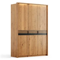 Discount Kleiderschrank Massivholz Bibliana Massivholzmöbel|Drehtürenschränke