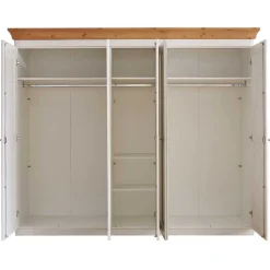 Clearance Kleiderschrank Massivholz Bazna Massivholzmöbel|Drehtürenschränke