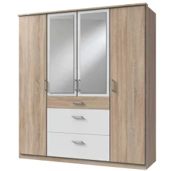 Kleiderschrank mit Schubladen Milana*Pharao24 Discount