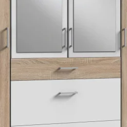 Kleiderschrank mit Schubladen Milana*Pharao24 Discount