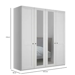 Kleiderschrank mit Spiegeln Tudana*Pharao24 Sale