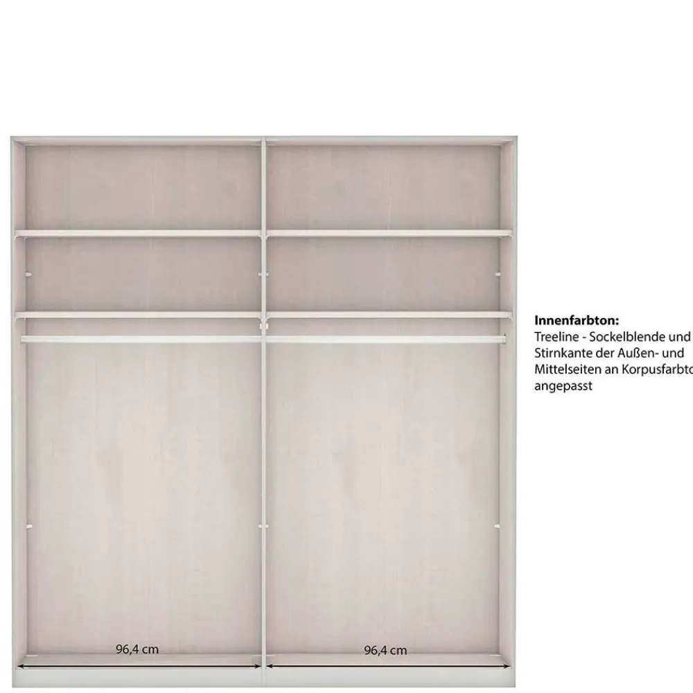 Kleiderschrank mit Spiegeln Tudana*Pharao24 Sale