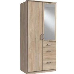 Kleiderschrank mit Spiegel Estella*Pharao24 Best
