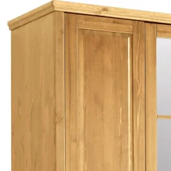 Hot Kleiderschrank mit Spiegel Zvalonca Massivholzmöbel|Drehtürenschränke