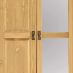 Hot Kleiderschrank mit Spiegel Zvalonca Massivholzmöbel|Drehtürenschränke