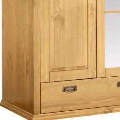 Hot Kleiderschrank mit Spiegel Zvalonca Massivholzmöbel|Drehtürenschränke