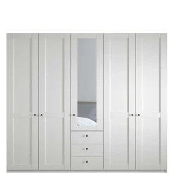 Clearance Kleiderschrank mit Spiegel Tudana Drehtürenschränke|Kleiderschränke