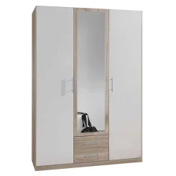 New Kleiderschrank mit Spiegel Simeon Jugendkleiderschrank