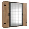 Kleiderschrank mit Spiegel Latizia*Pharao24 Online