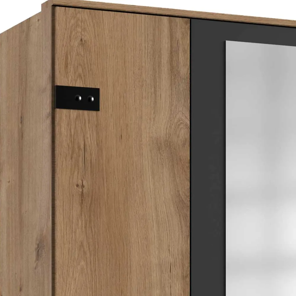 Kleiderschrank mit Spiegel Latizia*Pharao24 Online