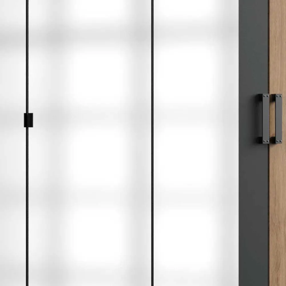 Kleiderschrank mit Spiegel Latizia*Pharao24 Online